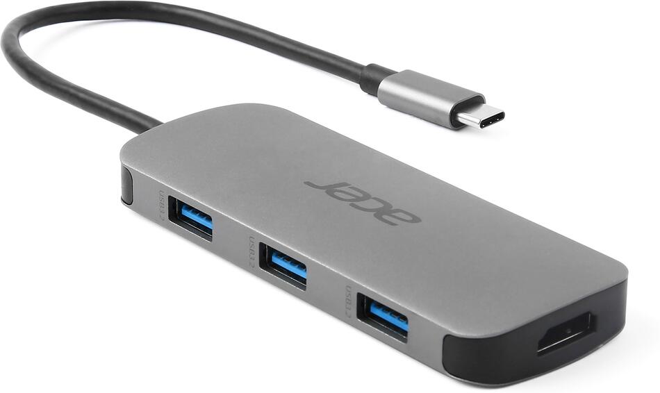 Acer 7in1 USB-C dongle (HDMI, USB,USBC,SD,MicroSD) (HP.DSCAB.018)