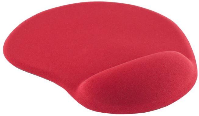 SBOX ergonomická podložka pod myš 23x19, červená (MP-01R)