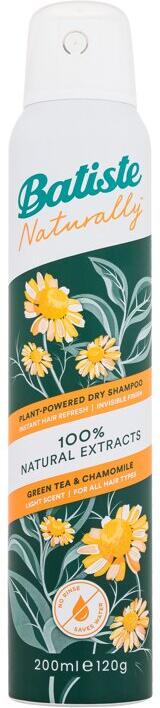 Suchý šampon Batiste Naturally Green Tea & Chamomile, 200 ml