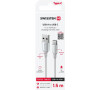 DATOVÝ KABEL SWISSTEN TEXTILE II USB / USB-C 1,5 M BÍLÝ