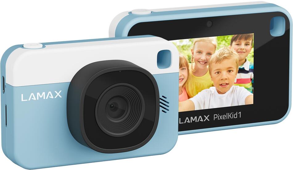 Dětský fotoaparát LAMAX PixelKid1, modrý