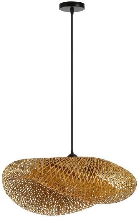 IMMAX BOHO HILO designové závěsné svítidlo, D60cm, E27, bambus (08269L)