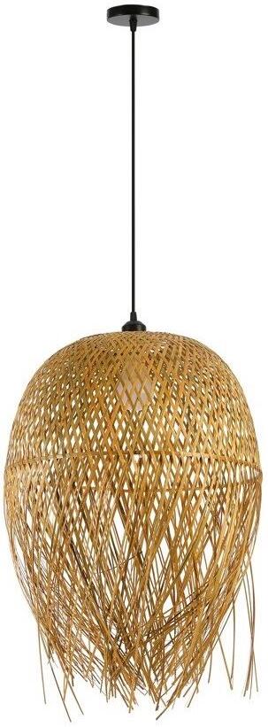 IMMAX BOHO HILO designové závěsné svítidlo, D45cm, E27, bambus (08271L)