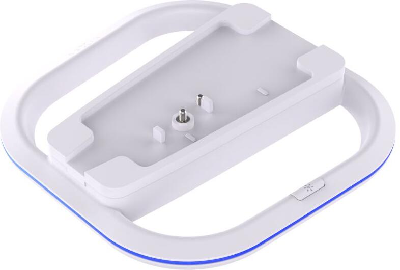 Stojánek FIXED pro PlayStation 5, 5 (Slim) a 5 Pro s RGB LED podsvícením, bílý