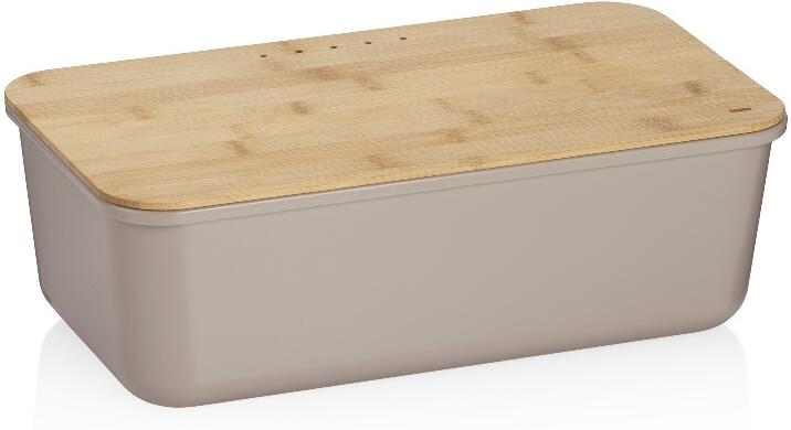 KELA Chlebník Apart plast světle šedý KL-12637