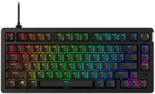 HP Inc. HyperX Alloy Rise Gaming Keyboard 75-US - Klávesnice (7G7A4AA#ABA)