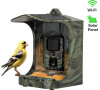 EVOLVEO StrongVision BirdFeeder - Chytr krmtko pro ptky s kamerou a solrnm panelem (CAM-BF)