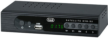 SAT 3387 Satelitní dekodér DVB-S/DVB-S2, SAT 3387, DVB-S/DVBS-S2, USB, HDMI, Scart, dálkové ovládání, 10 W