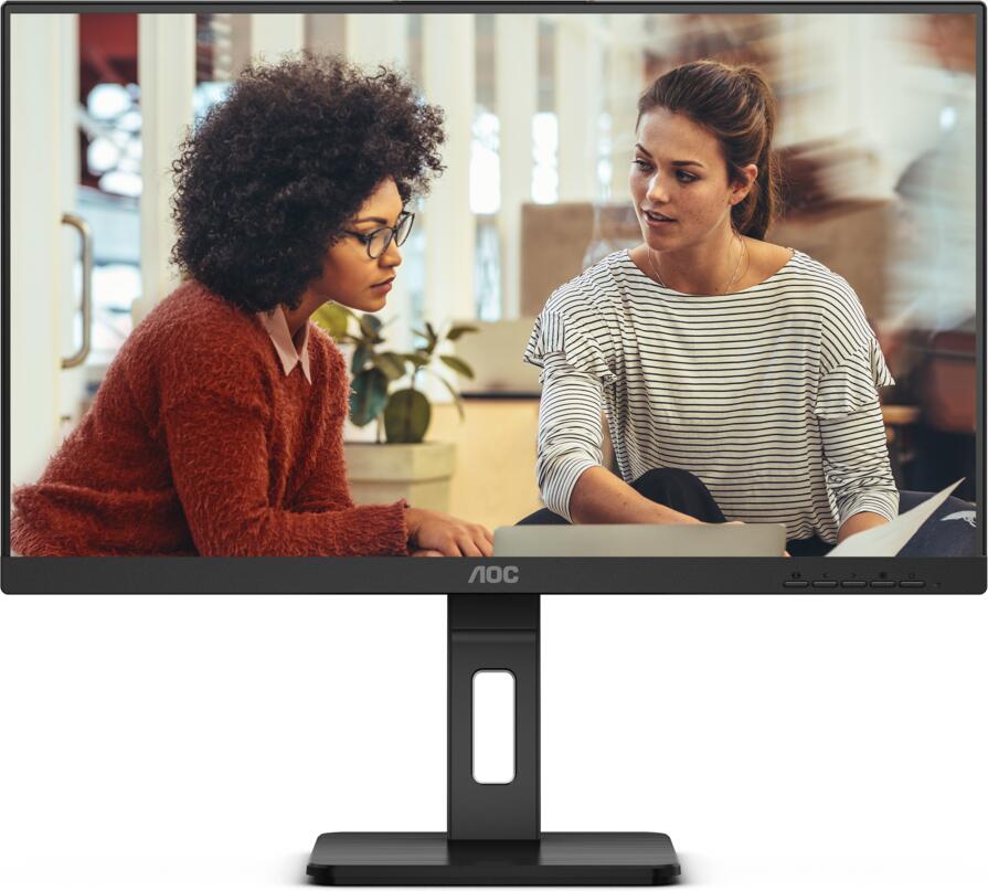 AOC LCD 24E3QAF 23,8" IPS / 1920x1080@75Hz / 4ms / 300cd / VGA / HDMI / DP / Repro / Pivot / HAS / VESA