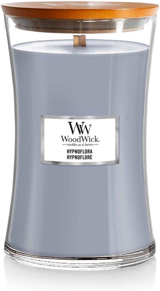 Woodwick Hypnoflora vonná svíčka s dřevěným knotem 609,5 g