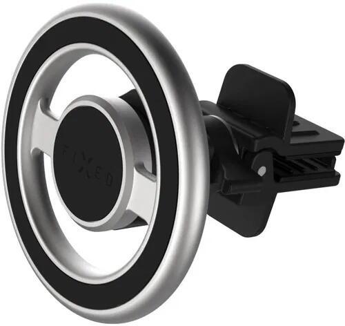 Magnetický kovový držák FIXED MagMount Vent do ventilace s podporou MagSafe, stříbrný