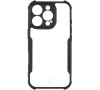 Tactical Quantum Stealth Kryt pro Apple iPhone 16 Pro Clear/Black