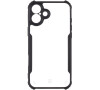 Tactical Quantum Stealth Kryt pro Apple iPhone 16 Plus Clear/Black