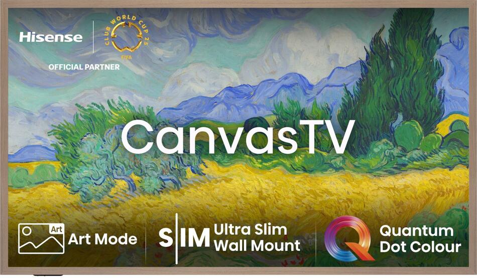 QLED TV Hisense Canvas 55S7NQ
