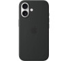 Apple iPhone 16 Silicone Case with MS - Black (MYY13ZM/A)