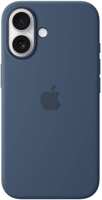 Apple iPhone 16 Silicone Case with MS - Denim (MYY23ZM/A)