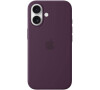 Apple iPhone 16 Silicone Case with MS - Plum (MYY43ZM/A)