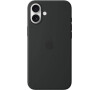 Apple iPhone 16 Plus Silicone Case with MS - Black (MYY93ZM/A)