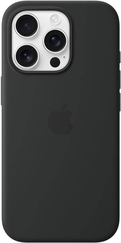 Apple iPhone 16 Pro Silicone Case with MS - Black / SK (MYYJ3ZM/A)