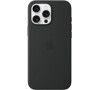 Apple iPhone 16 Pro Max Silicone Case with MS - Black (MYYT3ZM/A)