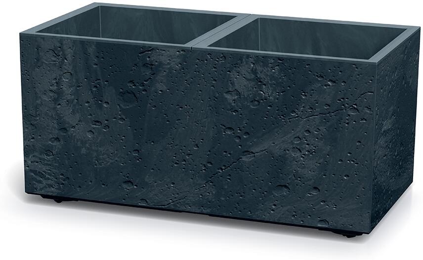 Květináč Prosperplast SIERRA CASE beton effect 77 cm antracit