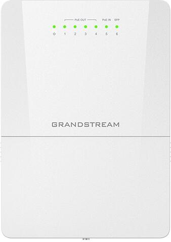 Grandstream GWN7710R venkovní L2 managed switch, 5xGbE, SFP, 4xPoE+, IP66
