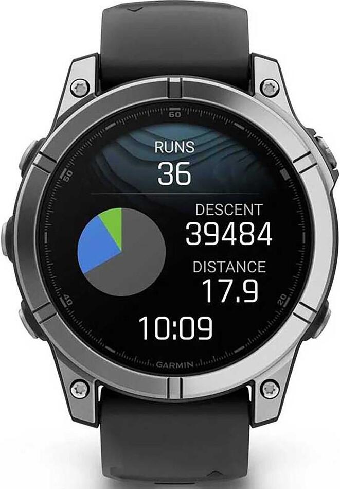 Chytré hodinky Garmin Fenix E 43mm, Sapphitre