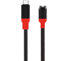 Tactical Recce 3:20 kabel pro Garmin USB-C Black/Red