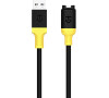 Tactical Recce 3:20 kabel pro Garmin USB-A Black/Yellow