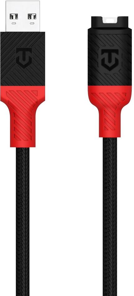 Kabel Tactical Recce 3:20 pro Garmin USB-A , červenočerný