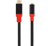 Tactical Pin4Fun Adapter USB-C/Jack 3,5mm 0,1m Black/Red