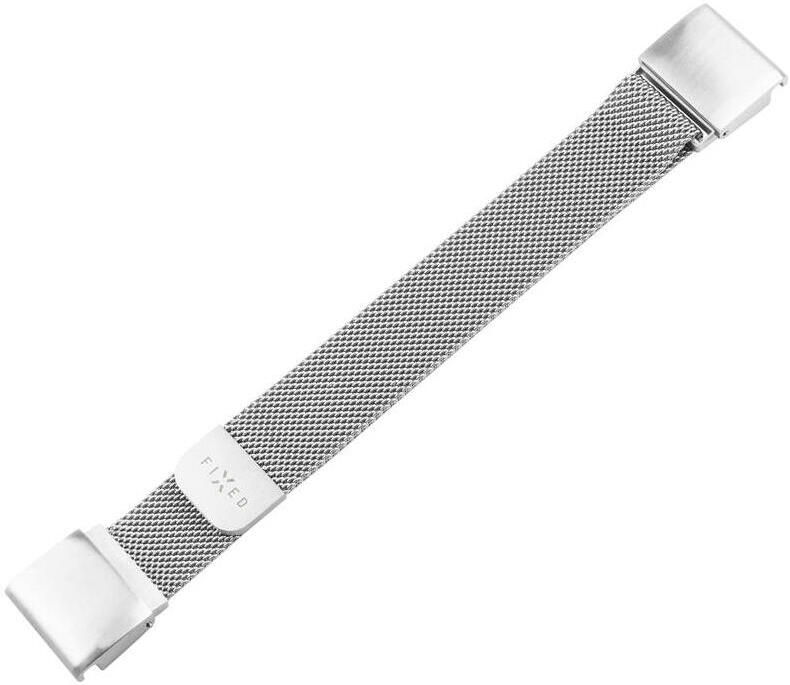 Síťovaný nerezový řemínek FIXED Mesh Strap pro Garmin QuickFit 20mm, stříbrný