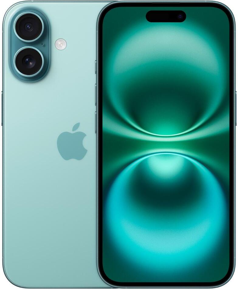 Mobilní telefon Apple iPhone 16 128GB Teal