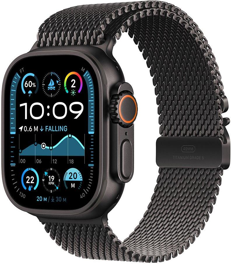 Chytré hodinky Apple Watch Ultra 2 S, Black Titanium