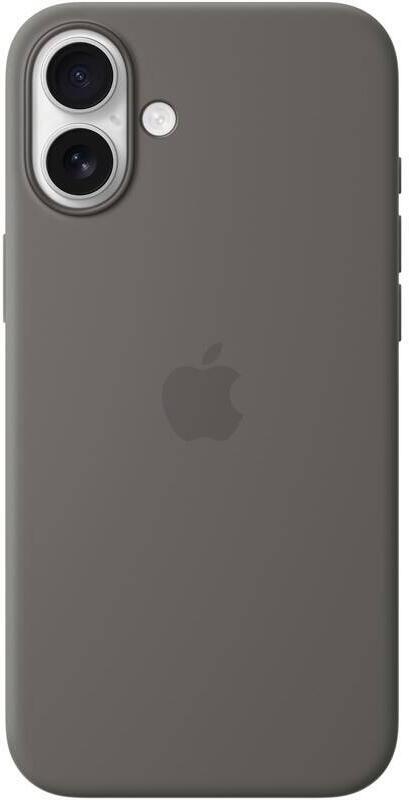 Apple iPhone 16 Plus Silicone Case with MS - Stone Gray (MYYC3ZM/A)