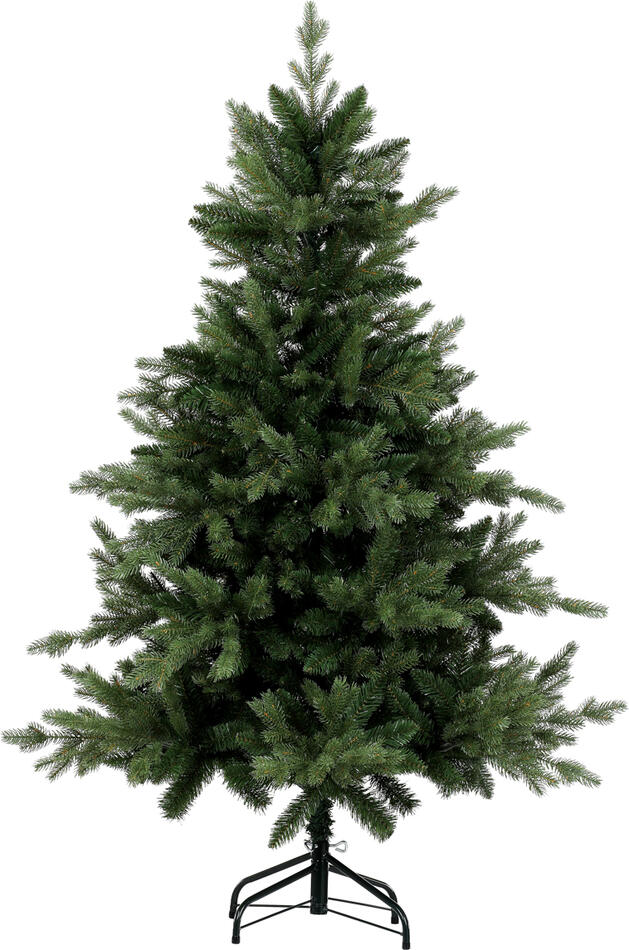 Strom vánoční - umělý smrk, 150 cm, zelený Autronic (STROM002-150), Zelená, Plast
