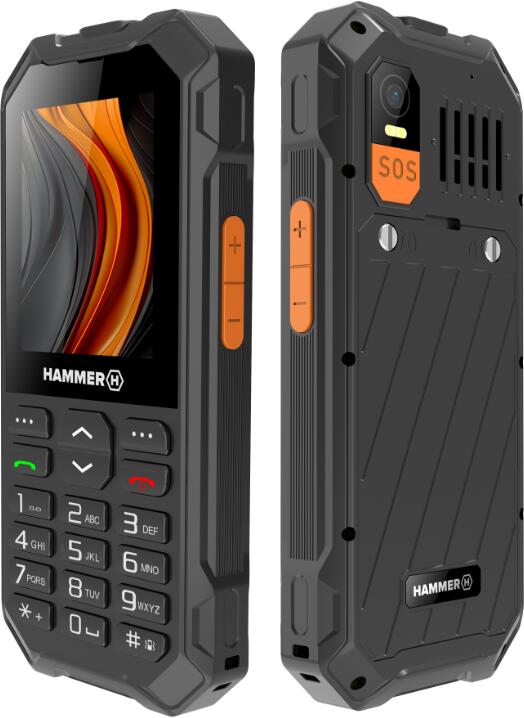 Telefon myPhone Hammer 6 LTE oranžový