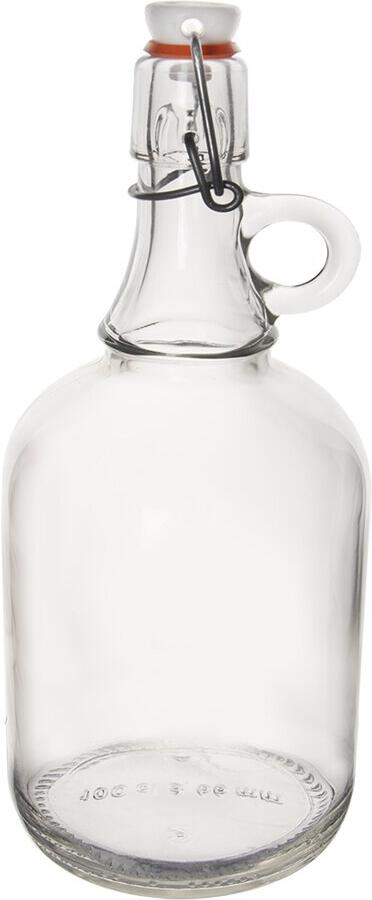 Demižon s klip uzávěrem 0,5 l Orion
