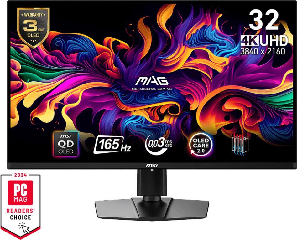 Herní monitor MSI MAG 321UP QD-OLED