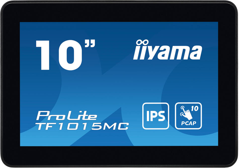 10" IIYAMA TF1015MC-B3: WXGA,10P,VGA,HDMI,DP