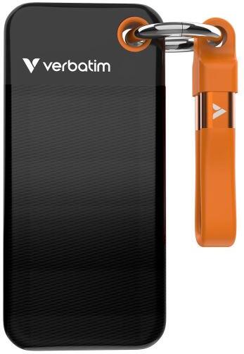 Verbatim Pocket SSD 2TB USB 3.2 Gen 2, externí Solid State Drive, černá/oranžová (32197)