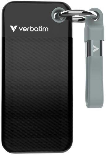 Verbatim Pocket SSD 2TB USB 3.2 Gen 2, externí Solid State Drive, černá/šedá (32194)