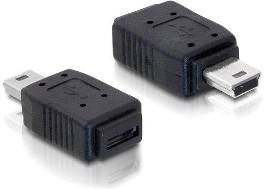Delock redukce USB mini samec na USB micro B samice (65155)
