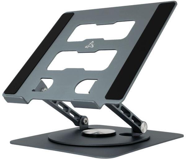 SBOX stojan na notebook 17,3'', 360° rotace, šedá (CP-32)