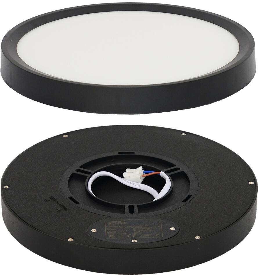 FIAMM svítidlo NOMY LED 18W BLACK s nast. teploty světla (s-41811)