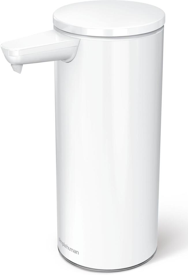 Bezdotykový dávkovač mýdla Simplehuman – 266 ml, bílá ocel, dobíjecí ST1085
