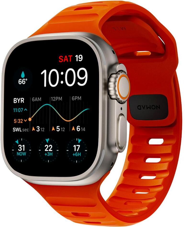 Výměnný pásek pro hodinky NOMAD Sport Strap M/L Orange