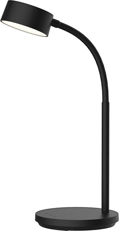Solight LED stolní lampička, 4,5W, 300lm, 3CCT, černá, podstavec