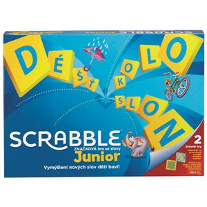 Hra Mattel Scrabble Junior CZ