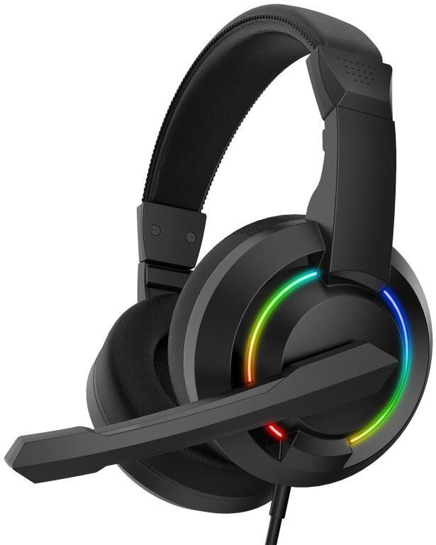 Baracuda herní headset HYDRA, pro PC, LED, Černá (BGH-021)